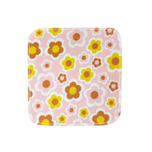 Load image into Gallery viewer, Reusable Paper Towels--Retro Flowers on Pink