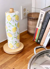 Load image into Gallery viewer, Reusable Paper Towels--Retro Flowers on Pink
