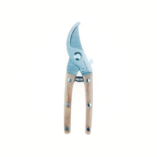 Load image into Gallery viewer, Wood Handled Spring-Loaded Bypass Pruners Home Garden Tool