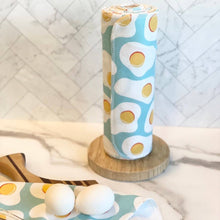 Load image into Gallery viewer, Reusable Paper Towels--Retro Flowers on Pink