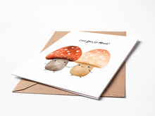 Load image into Gallery viewer, Love You Mushroom Greeting Card LV03 Valentine Anniversary