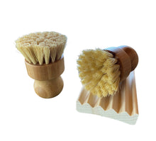 Load image into Gallery viewer, Dish Brush - Bamboo Wood Handle
