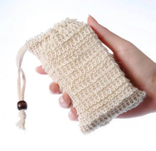 Load image into Gallery viewer, Natural Sisal Soap Saver Pouches
