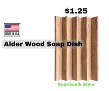 Load image into Gallery viewer, $1.25 soap dish SALE - 30 count natural red alder
