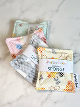 Load image into Gallery viewer, Washable Reusable Sponge--Surprise Print
