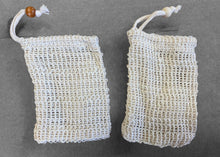 Load image into Gallery viewer, Natural Sisal Soap Saver Pouches
