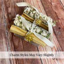 Load image into Gallery viewer, Rainbow Chakra Mullein Floral Smudge Bundle
